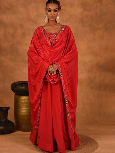 Fusion Crop Top & Skirt Lehenga Set