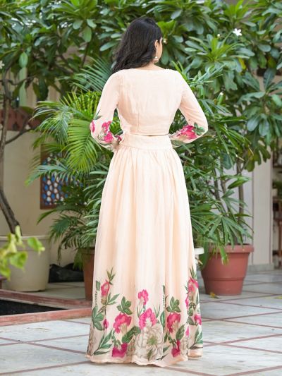 Enchanted Bloom Floral Lehenga Set